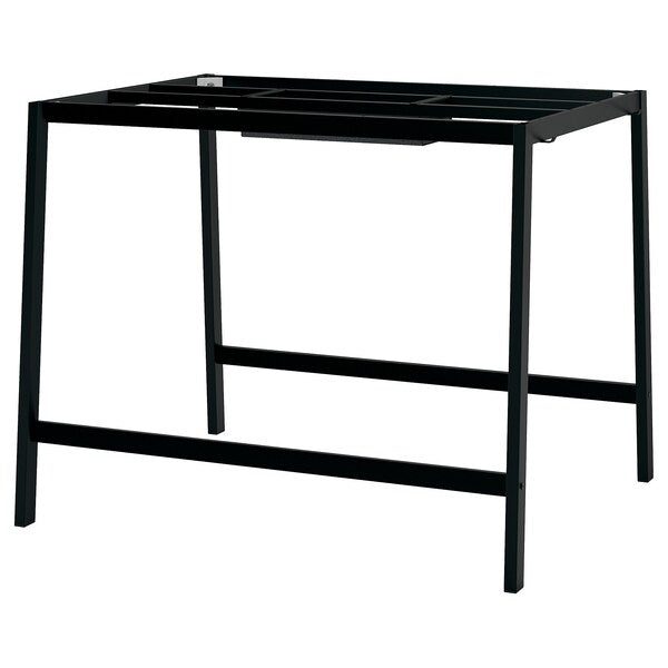 MITTZON - Base for meeting table, black, 140x108x103 cm