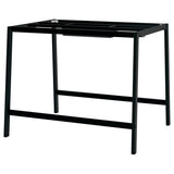 MITTZON underframe for conference table, black, 140x108x103 cm