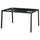 MITTZON underframe for conference table, black, 140x108x73 cm