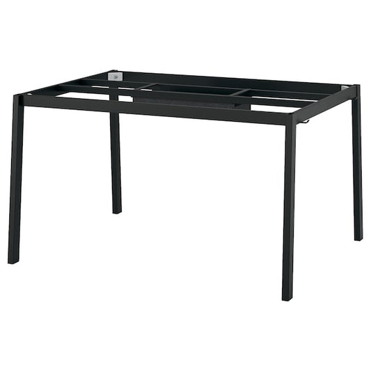 MITTZON - Base for meeting table, black, 140x108x73 cm