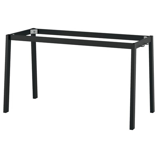 Ikea MITTZON - Base for meeting table, black, 140x68x73 cm