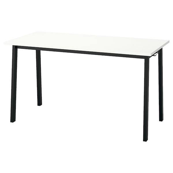 MITTZON - Base for meeting table, black, 140x68x73 cm