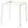 MITTZON underframe f round conference table, white, 76x76x73 cm