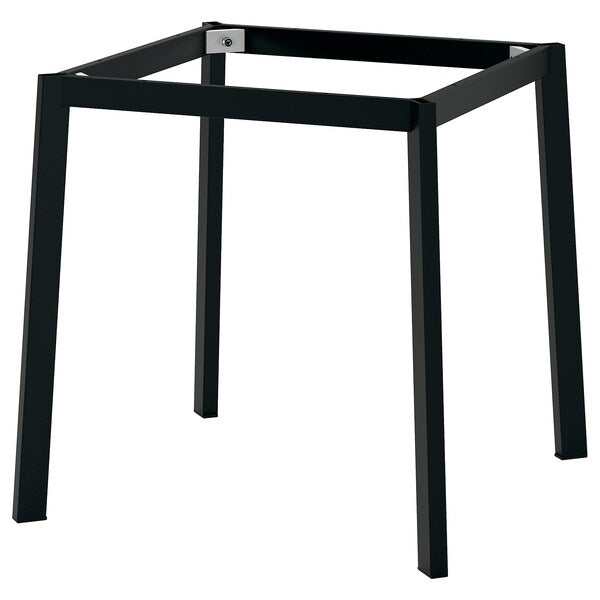 MITTZON - Base for round meeting table, black, 76x76x73 cm