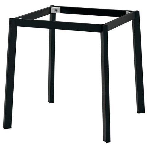 MITTZON underframe f round conference table, black, 76x76x73 cm