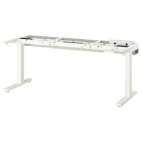 MITTZON underframe sit/stand for desk, electric/white, 120/140/160x60 cm