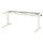 MITTZON underframe sit/stand for desk, electric/white, 120/140/160x80 cm