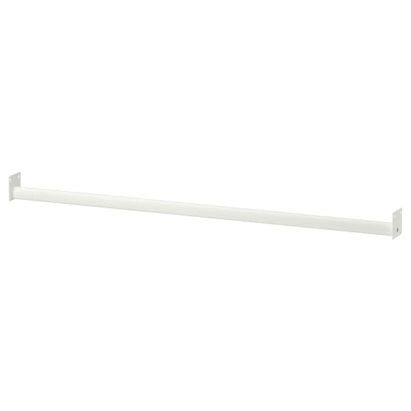 MITTZON - Clothes rail for frame w castors, white, 80 cm