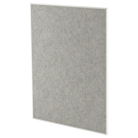 MITTZON - Whiteboard/noticeboard, white, 84x110x2 cm