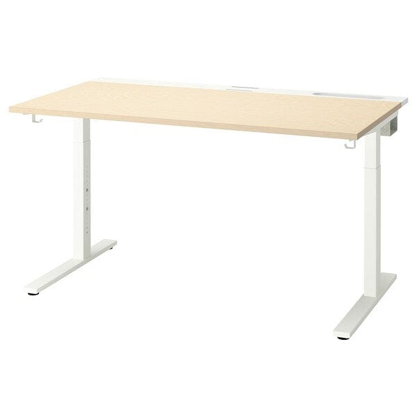 Ikea MITTZON - Supplementary top, birch veneer, 140x68 cm