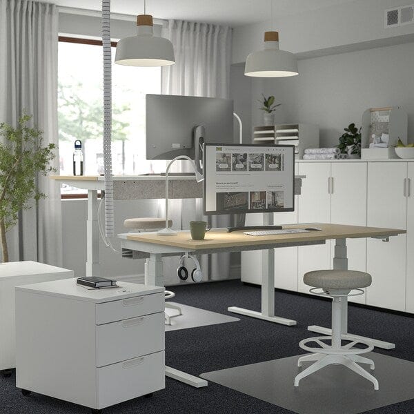 Ikea MITTZON - Supplementary top, birch veneer, 160x68 cm