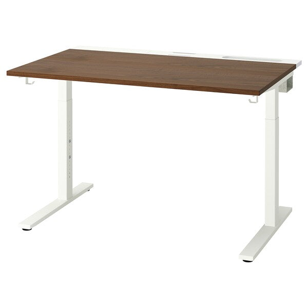 MITTZON - Additional top, walnut veneer, 120x68 cm