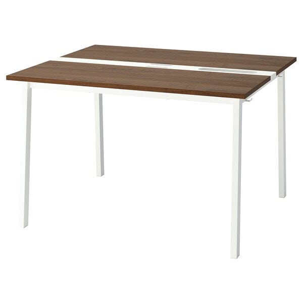 Ikea MITTZON - Additional top, walnut veneer, 120x48 cm