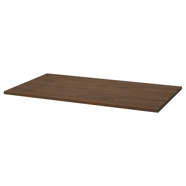 MITTZON - Additional top, walnut veneer, 120x68 cm