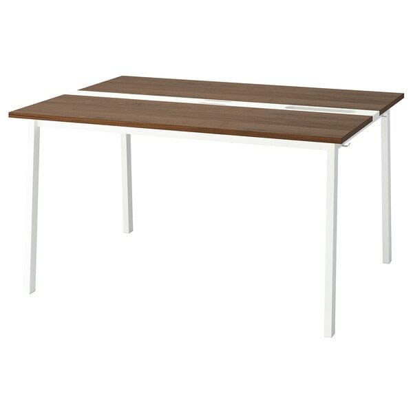 Ikea MITTZON - Additional top, walnut veneer, 140x48 cm