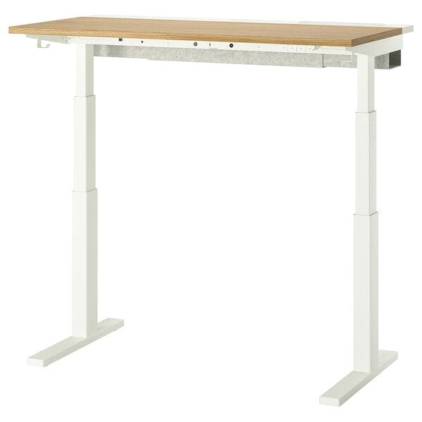 Ikea MITTZON - Additional top, oak veneer, 120x48 cm