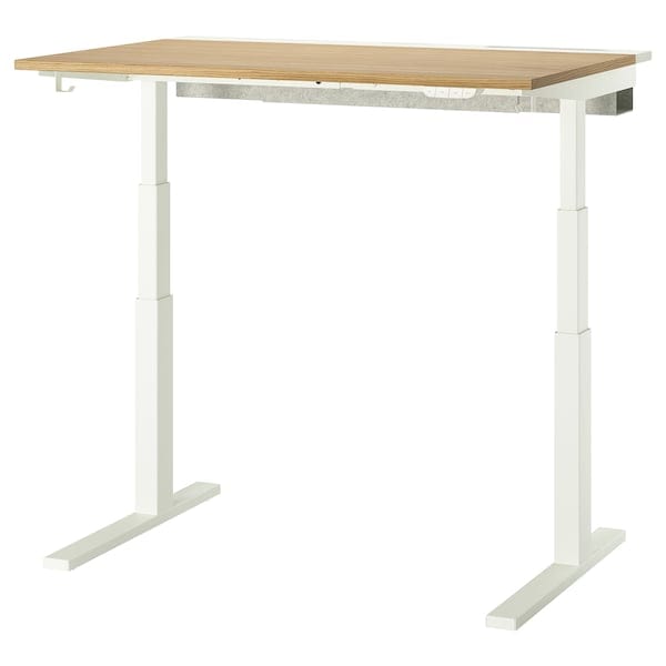 Ikea MITTZON - Additional top, oak veneer, 120x68 cm