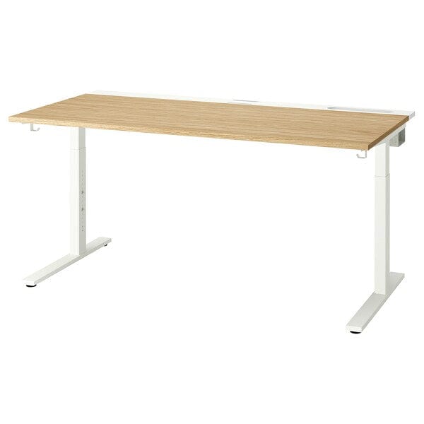 Ikea MITTZON - Additional top, oak veneer, 160x68 cm