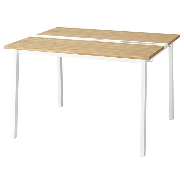 Ikea MITTZON - Additional top, oak veneer, 120x48 cm