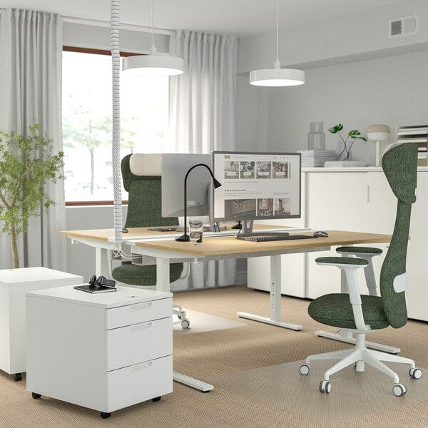 Ikea MITTZON - Additional top, oak veneer, 160x68 cm