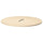 MITTZON table top, round/birch veneer, 120 cm