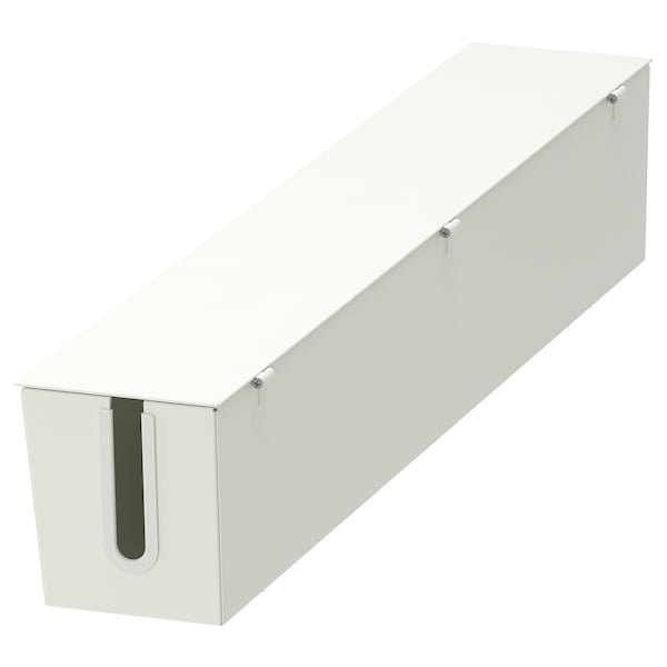 MITTZON cable box for frm w cstrs, white, 80x13 cm