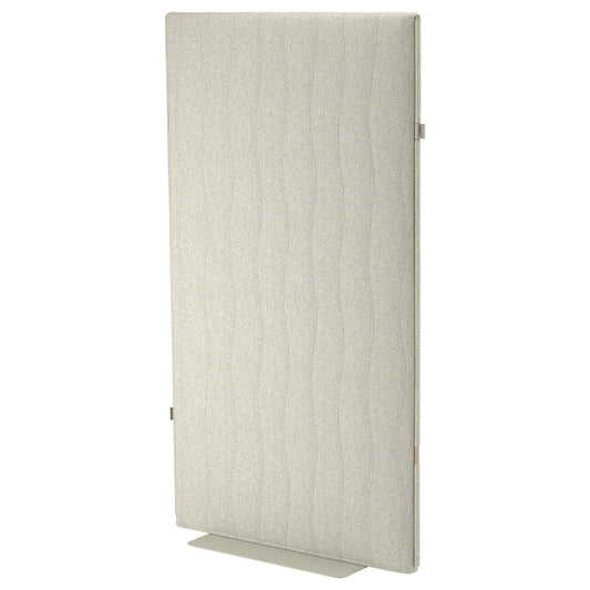 MITTZON - Acoustic screen, floor standing, Gunnared beige, 90x157 cm