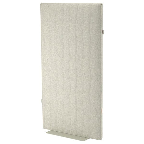 MITTZON - MITTZON Acoustic screen, floor standing, Gunnared beige, 90x157 cm