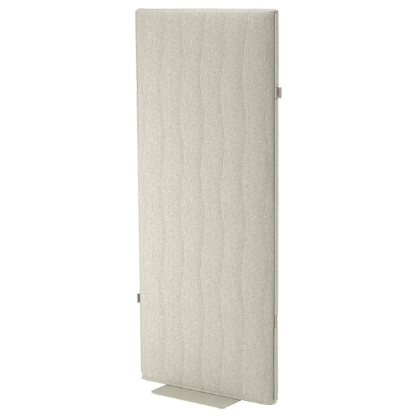 MITTZON - Acoustic screen, floor standing, Gunnared beige, 70x157 cm