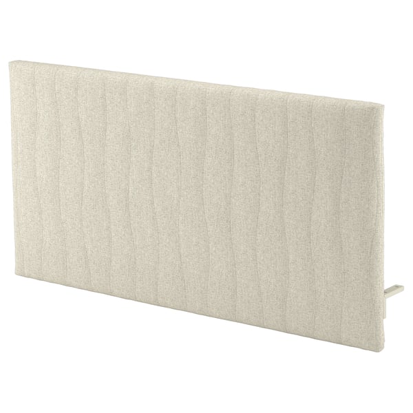 MITTZON acoustic screen for desk, Gunnared beige, 145x72 cm