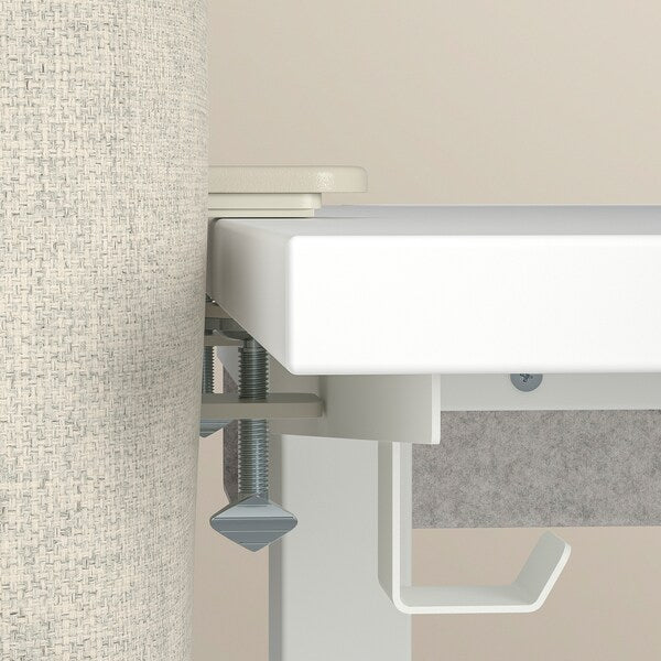 MITTZON - Acoustic screen for desk, Gunnared beige, 70x72 cm