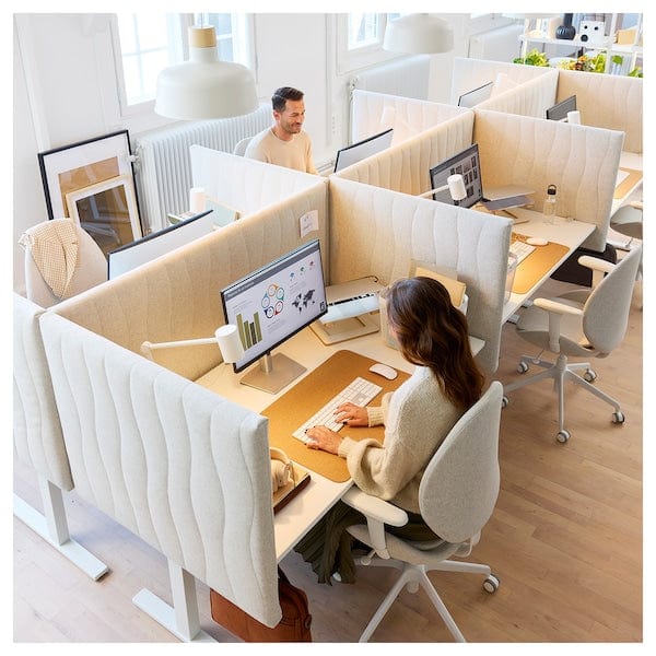 Ikea MITTZON - Desk, white, 120x80 cm