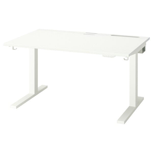 Ikea MITTZON - Height-adjustable desk, electric white,120x80 cm