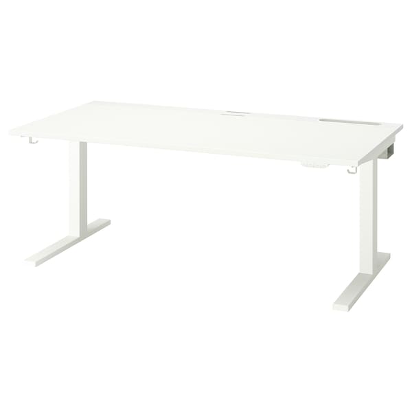 Ikea MITTZON - Height-adjustable desk, electric white,160x80 cm