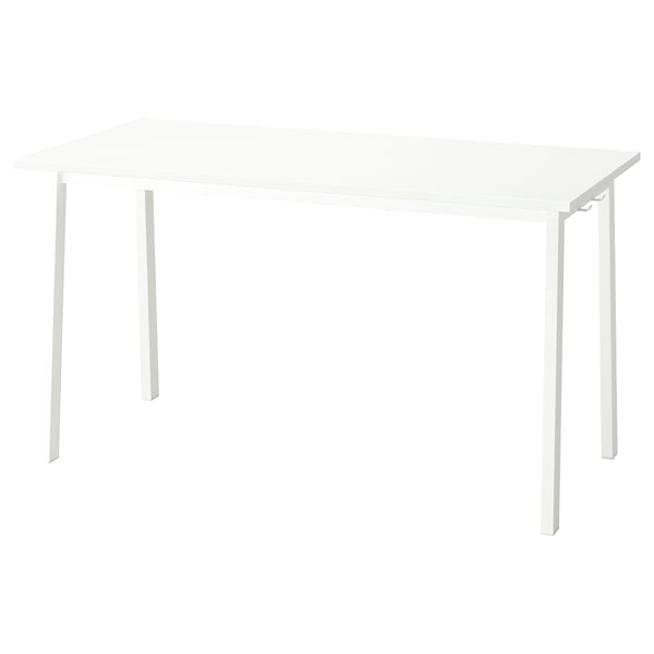 MITTZON conference table, white, 140x68x75 cm