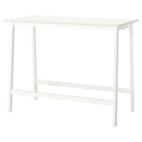 MITTZON - Conference table, white, 140x68x105 cm