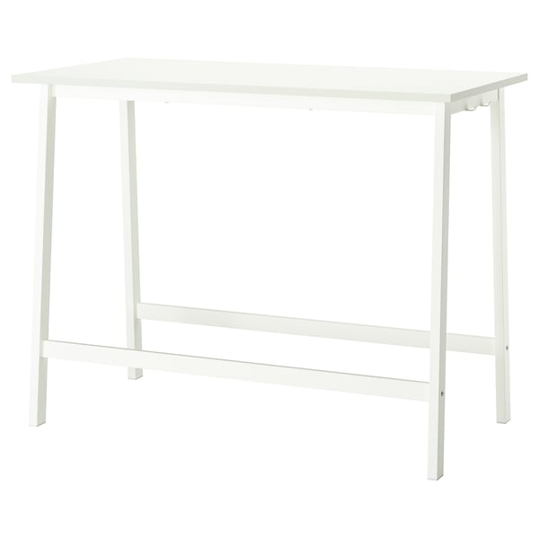 MITTZON conference table, white, 140x68x105 cm