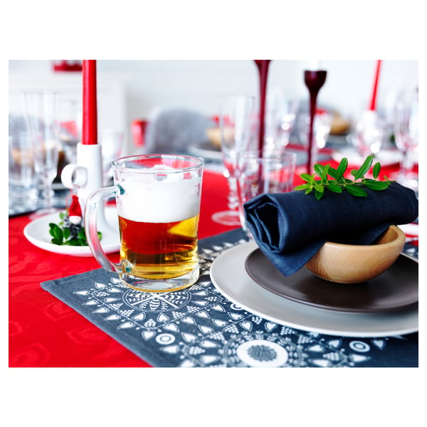 MJÖD beer tankard, clear glass, 60 cl