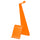 MÖJLIGHET headset/tablet stand, orange