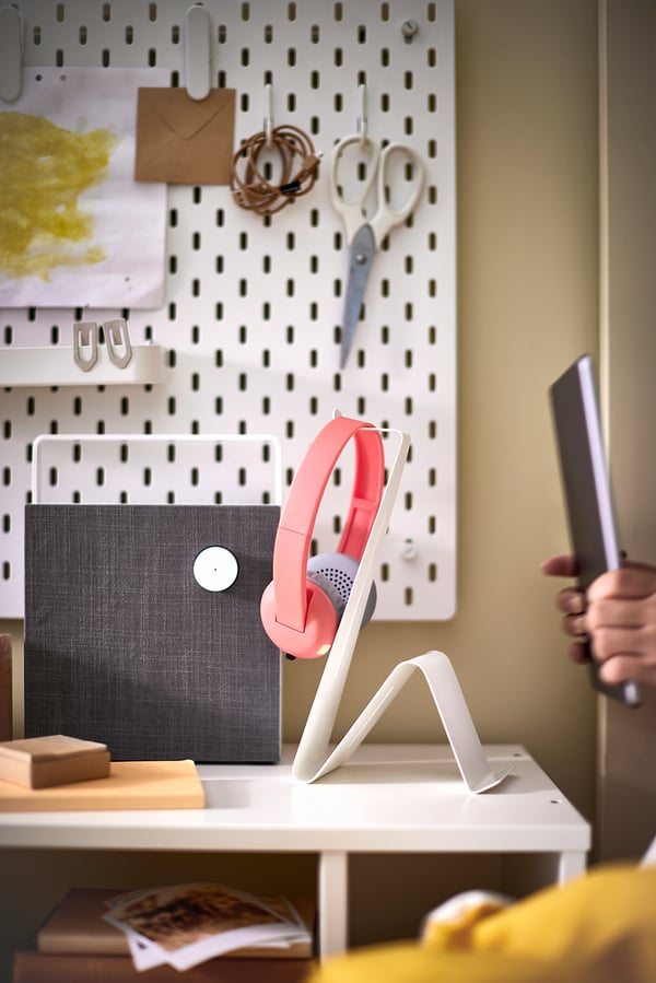 MÖJLIGHET headset/tablet stand, white