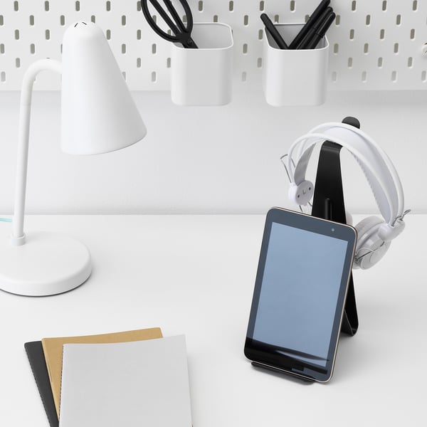 MÖJLIGHET headset/tablet stand, black