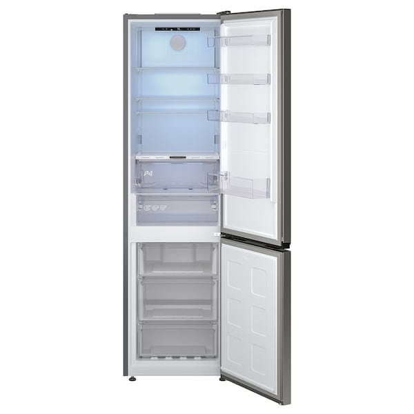 Ikea MÖLNÅS - Refrigerator/freezer, IKEA 700 freestanding/color stainless steel,249/106 l
