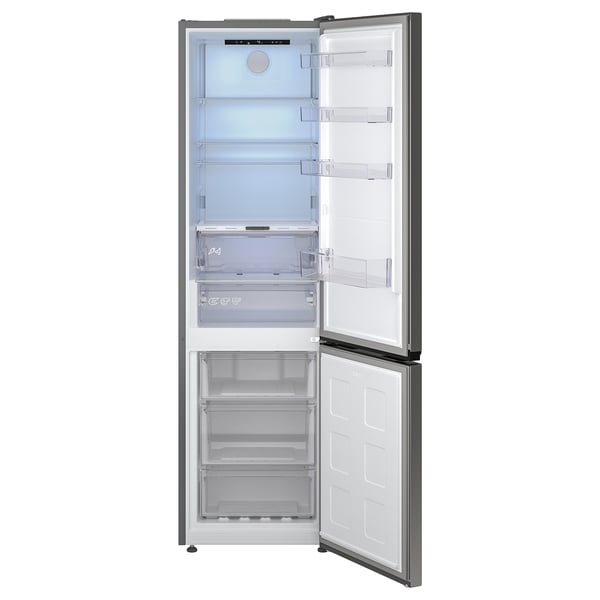 MÖLNÅS fridge/freezer, IKEA 700 freestanding/stainless steel colour, 249/106 l