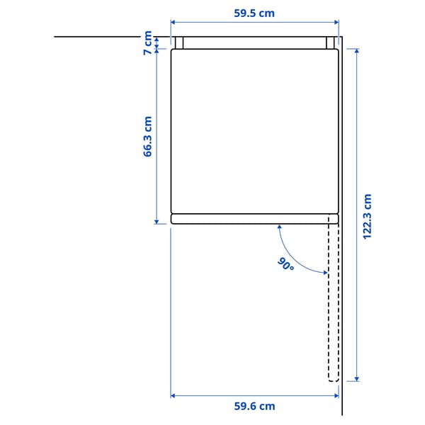 MÖLNÅS - Refrigerator/freezer, IKEA 700 freestanding/color stainless steel,249/106 l