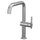 MÖRKASJÖN kitchen mixer tap single side lever, stainless steel colour