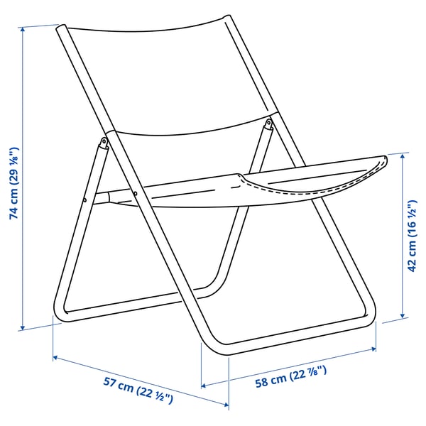 MOFALLA easy chair, 58x74x57 cm