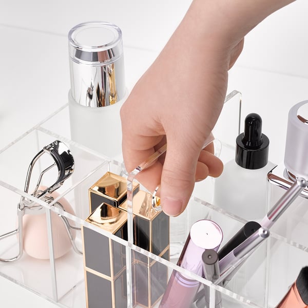 MOJAN make-up storage with handle, 25x12 cm