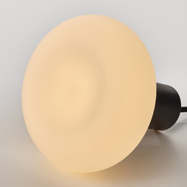 MOLNART - LED bulb E27 120 lumen, donut-shaped opal white, 2400 K 150 mm