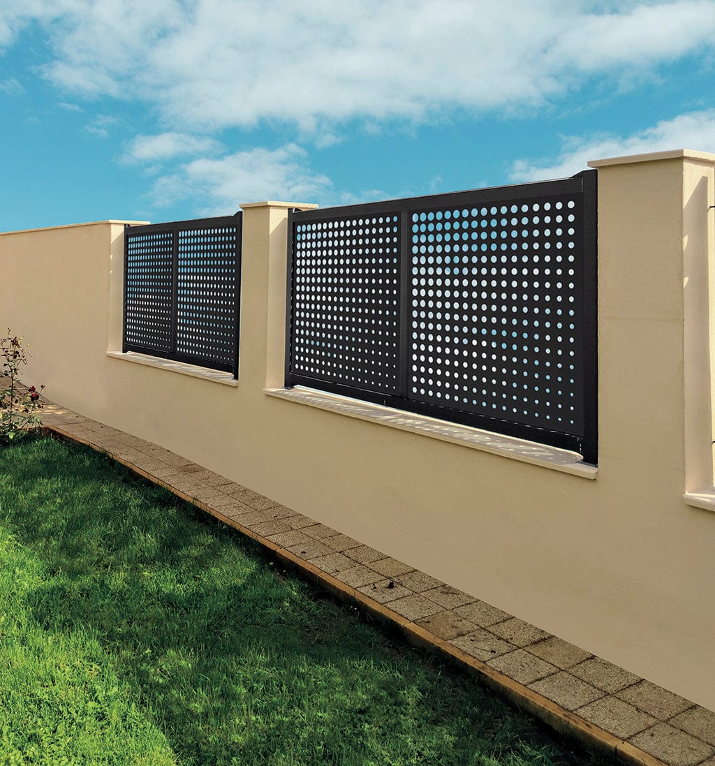 Bricocenter DECORATIVE PANEL MOON ANTHRACITE 1X1 M