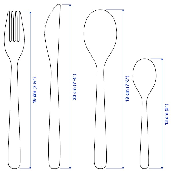 MOPSIG - 16-piece cutlery set